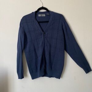 Sweater, cardigan, navy